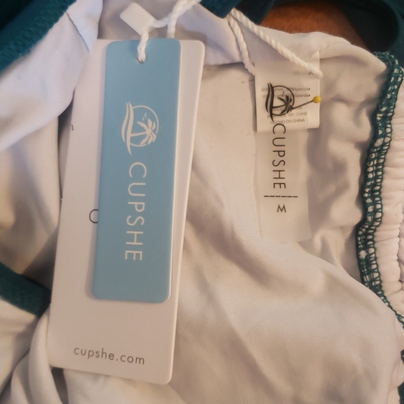 NWT Cupshe green one-piece swimsuit size medium - Picture 5 of 5